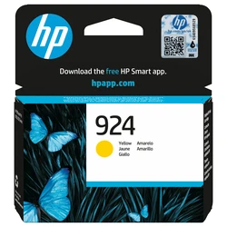 Γνήσιο Μελάνι HP 924 Yellow Original Ink Cartridge