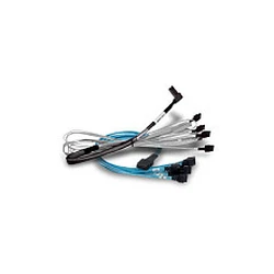 Καλώδιο Broadcom - Internes SAS-Kabel - 1x8 Slim SAS (SFF-8654) (M) to 2x (SFF-8639) - 1 m
