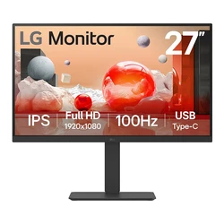 Monitor 27" LG 27BA750-B Full HD HDMI DP DaisyChain IPS Black 16:9