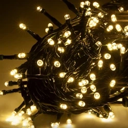 Χριστουγεννιάτικα LED Rebel 10m Θερμό Λευκό RGB