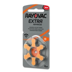 RAYOVAC μπαταρίες ακουστικών βαρηκοΐας 13MF mercury free 1.4V 6τμχ