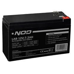 Μπαταρία Μολύβδου Nod LAB 12V 7.2AH