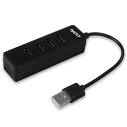 USB Hub NOD Work Hub 4.2 4 θυρών USB2.0 Black