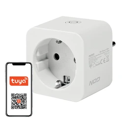 Smart Μονόπριζο Nod Wi-Fi TUYA με μετρητή κατανάλωσης ενέργειας, 3680W
