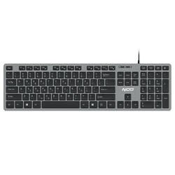 NOD CORPORATE Wired Low-Profile Keyboard (Greek Layout)