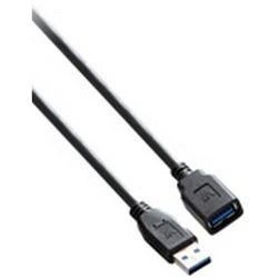 Καλώδιο USB V7 V7E2USB3EXT-1.8M USB A Μαύρο