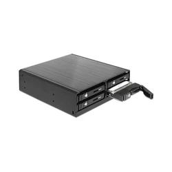 Πλαίσιο Για Σκληρούς Δίσκους Delock 4x 2,5" Sata HDD in 5,25" Schacht