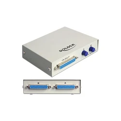 KVM Switch D-Sub25 Delock 2 Port