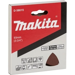 Makita Delta Sanding Sheet K120 D-58615