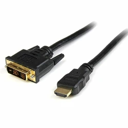 Καλώδιo HDMI σε DVI StarTech HDDVIMM1M Μαύρο 1 m