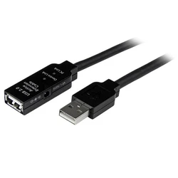 Καλώδιο Επέκτασης USB Startech USB2AAEXT20M 20 m Μαύρο