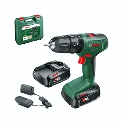 Bosch EasyImpact 18V Κρουστικό Δραπανοκατσάβιδο Μπαταρίας 2x2.0Ah (MPN 06039D8108)