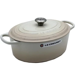 Le Creuset Signature Οβάλ Ρόστερ 31 cm - Meringue