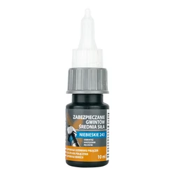 Tecmaxx Κόλλα Threadlock 14-035, Μεσαίας Αντοχής, 10ml, Μπλε