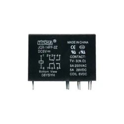 Ρελέ 6V DC 2Z 2U 5A - JQX-14FF2