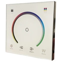 Ελεγκτής LED Avide 12V 144W RGB Τηλεχειριστήριο Αφής ʼσπρο