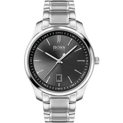 Ανδρικό Ρολόι Boss 1513730 (42mm) Μεταλλικό Μπρασελέ Ασημί