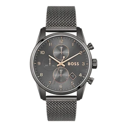 Boss Skymaster Ανδρικό Ρολόι Χρονογράφος 44mm (BOSS 1513837)
