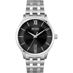 Ανδρικό Ρολόι Hugo Boss 1513896 (41mm) Μεταλλικό Μπρασελέ Ασημί