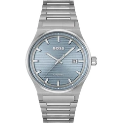 Ρολόι Boss 1514118 (41mm) Μεταλλικό Μπρασελέ Ασημί
