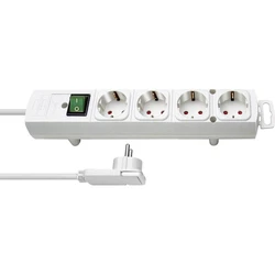 Πολύπριζο Brennenstuhl Comfort Line + 4x Plug wh