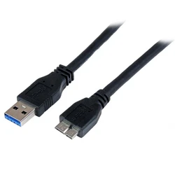 Καλώδιο USB σε Micro USB Startech USB3CAUB1M Μαύρο