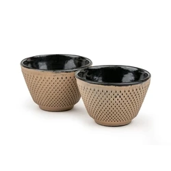 Bredemeijer Xilin Round Serving Bowls 2 pcs Brown Ø7.8 cm