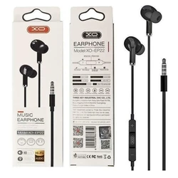 Handsfree Ακουστικά Xo Ep22 3.5mm Μουσικής,Μαύρο