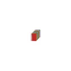 Herlitz Schnellhefter A4 PP, assorted colours, 10-pack (A4 polypropylene clip folders, transparent front with label strip)