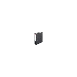 Herlitz maX.file nature Lever Arch File A4 8 cm, Black Cloud Marble (Wolkenmarmor)