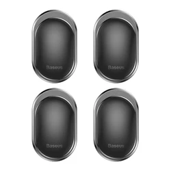 Αυτοκόλλητα ʼγκιστρα Baseus 4τμχ (Μαύρο)