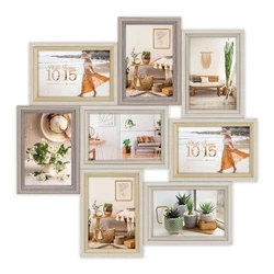 ZEP Wooden Picture Frame with Multicolour Border VZ882