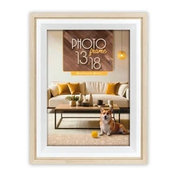 ZEP Plastic Photo Frame with Ecru Passepartout BG623C