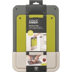 Joseph Joseph DoorStore™ Chop 2-piece Grey Chopping Board Set