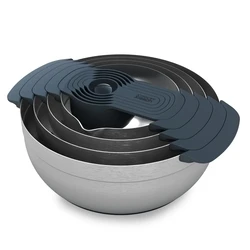 Joseph Joseph Nest 9 Σετ Προετοιμασίας Φαγητού από Ανοξείδωτο Ατσάλι