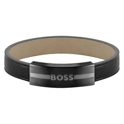 Ανδρικό Βραχιόλι Boss 1580490M (20cm) Δερμάτινο 