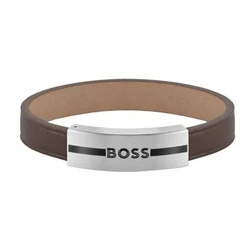 Ανδρικό Βραχιόλι Boss 1580496M (20cm) Δερμάτινο 