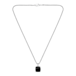 BOSS Κολιέ Ανδρικό 1580648 (55cm) - Ανοξείδωτο Ατσάλι, Γκρι