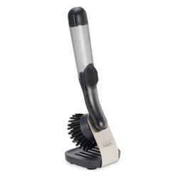 Joseph Joseph SinkTech Soap Dispenser Washing Up Brush with Stainless Steel Stand