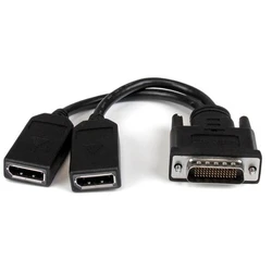 Αντάπτορας DisplayPort Startech DMSDPDP1 20 cm DisplayPort x 2 Μαύρο