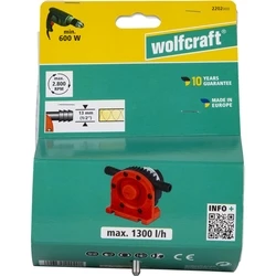 Wolfcraft 2202000 Drill Water Pump 13mm