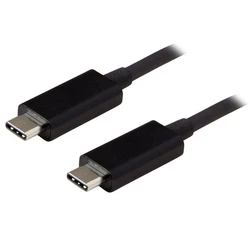 Καλώδιο USB C Startech USB31CC1M Μαύρο