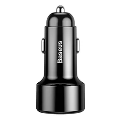 Φορτιστής Αυτοκινήτου Baseus Magic 2xUSB QC 3.0 45W (Μαύρο)