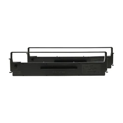 Μελανοταινία Epson LX-350/300+/300+II ink ribbon Black 2 x4.000.000 char. 2er-Pack