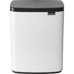 Brabantia Bo Plastic Waste Bin White 12L (MPN: 22 24 67, EAN: 8710755222467)