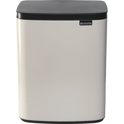 Brabantia Plastic Waste Bin Beige 12 L (MPN 23 41 25 N)