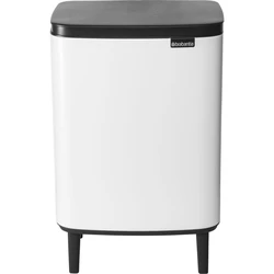 Brabantia Bo Hi Plastic Waste Bin White 12 L (227240)