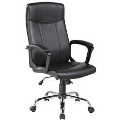Velco Pro Systems Office Chair Black - Dimensions: 62.5x63x110/120 cm - Surface PU & PVC