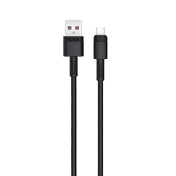 Καλώδιο USB XO NB166 5A Γρήγορης Φόρτισης για Micro Μαύρο