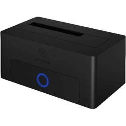 Icy Box Hard Drive Enclosure SATA III to USB 3.2 IB-1122-U3-B
